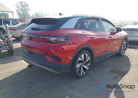 2021 Volkswagen Id.4 Pro S из США, поврежденный, VIN WVGKMPE28MP056986